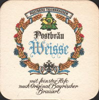 Beer coaster postbrau-thannhausen-2-zadek