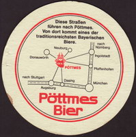 Beer coaster pottmes-2-zadek