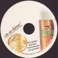 Beer coaster potts-brauerei-11-zadek