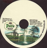 Beer coaster potts-brauerei-2-zadek