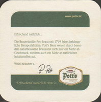 Beer coaster potts-brauerei-3-zadek