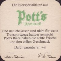 Pivní tácek potts-brauerei-6-zadek-small