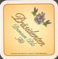 Beer coaster prasidenten-pils-1