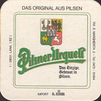 Beer coaster prazdroj-100