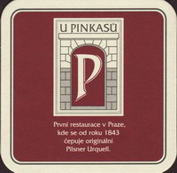 Beer coaster prazdroj-122-zadek