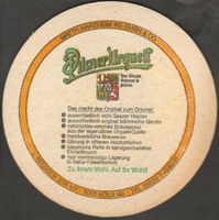 Beer coaster prazdroj-150-zadek