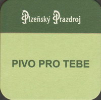 Beer coaster prazdroj-155-oboje