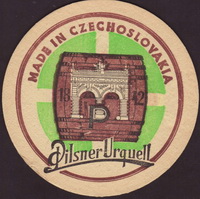 Beer coaster prazdroj-157-oboje