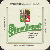 Beer coaster prazdroj-166