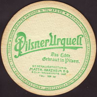 Beer coaster prazdroj-210-zadek