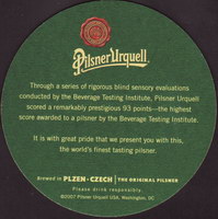 Beer coaster prazdroj-224-zadek