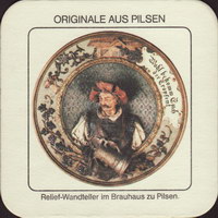 Beer coaster prazdroj-256-zadek