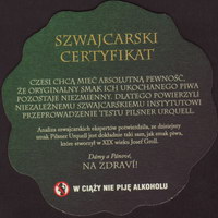 Beer coaster prazdroj-289-zadek