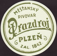 Beer coaster prazdroj-315