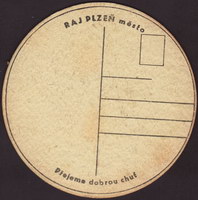 Beer coaster prazdroj-370-zadek