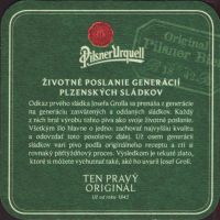 Beer coaster prazdroj-375-zadek