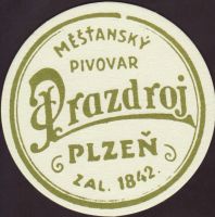 Beer coaster prazdroj-407