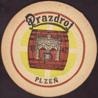 Beer coaster prazdroj-439-oboje