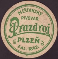 Beer coaster prazdroj-491-oboje-small