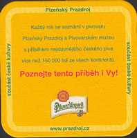 Beer coaster prazdroj-50-zadek