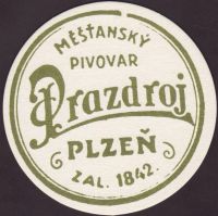 Pivní tácek prazdroj-510