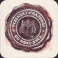 Beer coaster prazdroj-554