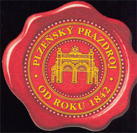 Beer coaster prazdroj-60