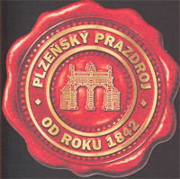 Beer coaster prazdroj-61