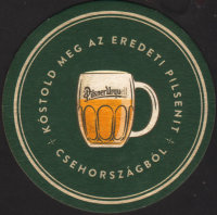 Beer coaster prazdroj-627-zadek