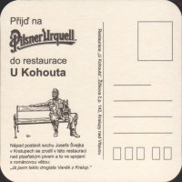 Beer coaster prazdroj-652-zadek