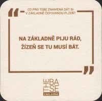 Beer coaster prazdroj-679-zadek