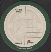 Beer coaster prazdroj-689-zadek