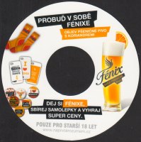 Beer coaster prazdroj-696-zadek