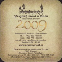 Beer coaster prazsky-most-u-valsu-6-zadek