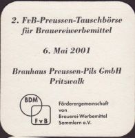 Beer coaster preussen-pils-5-zadek