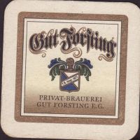 Beer coaster privat-brauerei-gut-forstin-1