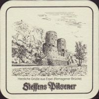 Beer coaster privat-brauerei-steffens-2-zadek