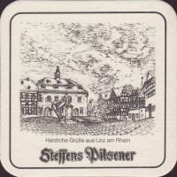 Beer coaster privat-brauerei-steffens-5-zadek