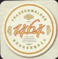 Beer coaster privatbrauerei-burgerbrau-naila-4