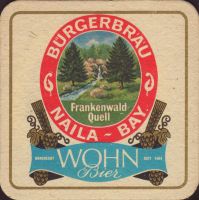 Beer coaster privatbrauerei-burgerbrau-naila-8