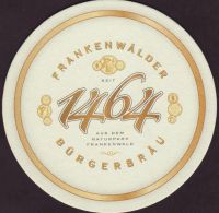 Beer coaster privatbrauerei-burgerbrau-naila-9