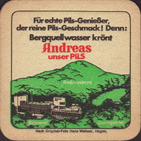 Beer coaster privatbrauerei-c-h-andreas-1-zadek-small