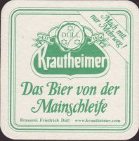 Beer coaster privatbrauerei-friedrich-dull-11