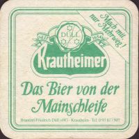 Beer coaster privatbrauerei-friedrich-dull-23