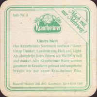 Beer coaster privatbrauerei-friedrich-dull-23-zadek