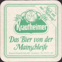 Beer coaster privatbrauerei-friedrich-dull-26