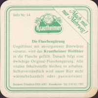 Beer coaster privatbrauerei-friedrich-dull-29-zadek