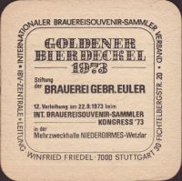 Beer coaster privatbrauerei-gebr-euler-2-zadek-small