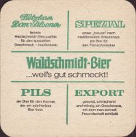 Beer coaster privatbrauerei-gebr-waldschmidt-2-zadek-small