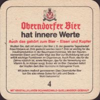 Beer coaster privatbrauerei-graf-eder-5-zadek